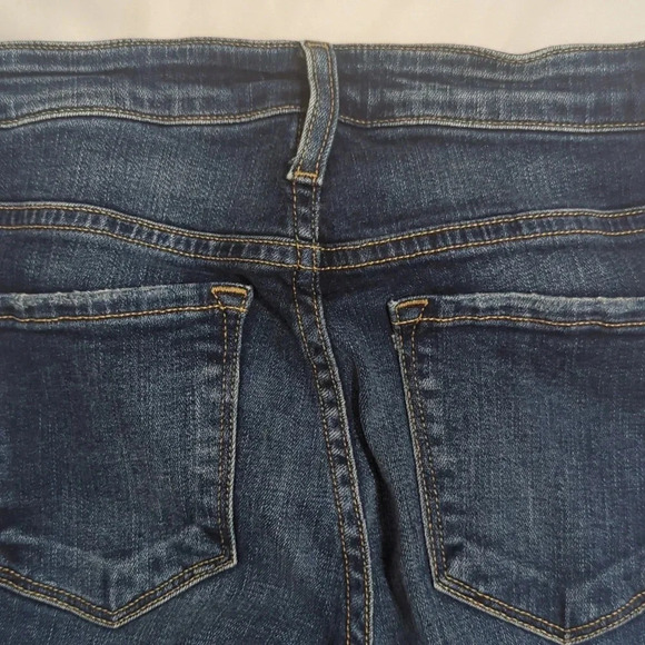 Flying Monkey High Rise Button Fly Skinny Jeans, Color Dark Wash Size 25 - Picture 11 of 15